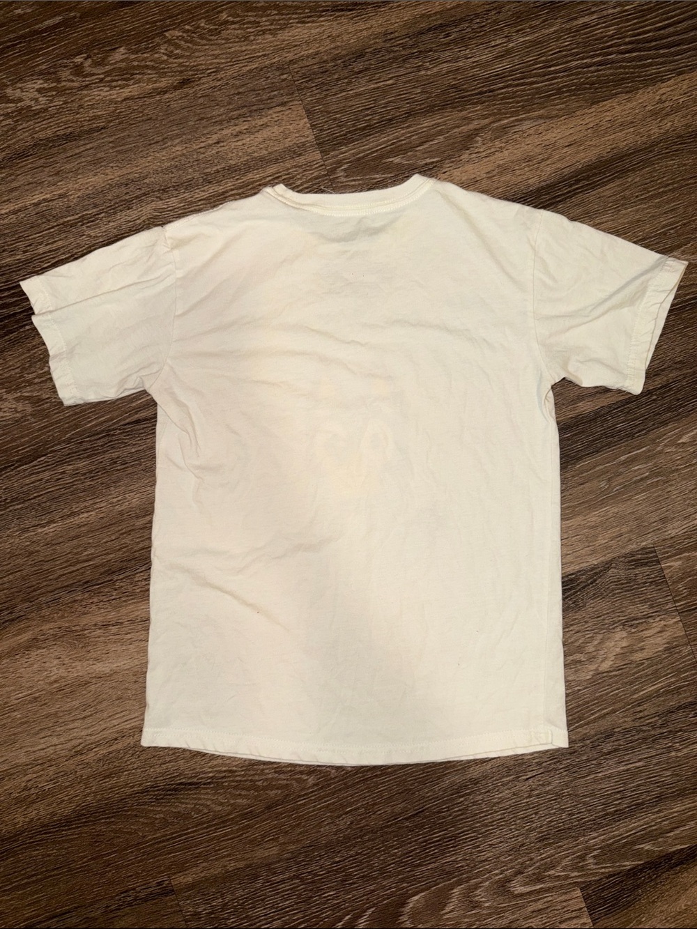 Bluey Graphic Short Sleeve Tee - White with Blue Print - Picture 4 of 4